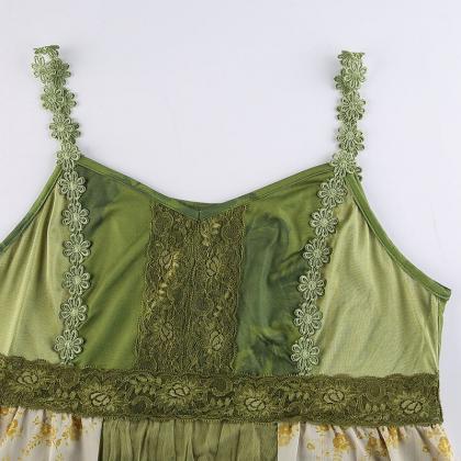 Green Fairy Grunge Dress